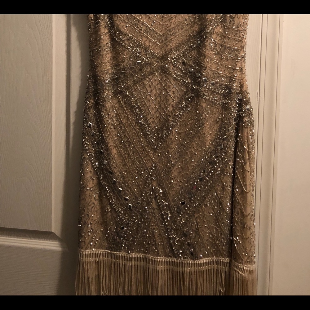 Sequin beaded dress
